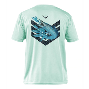 T-shirts personnalisés de haute qualité, respirants, anti-UV, en pur coton, imprimés sur toute la surface, à manches courtes et col rond, pour la chasse - Product Image 4