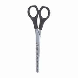 Tijeras de peluquería para mascotas de calidad premium, mango de plástico, cuchillas ultrafinas y afiladas para un corte de pelo suave. - Product Image 4