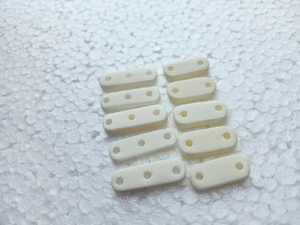 Separadores de Hueso de Búfalo Blanco Natural de 4 Agujeros, Hechos a Mano, Conector de Joyería Multihilo, Suministros para Gargantillas Tribales, Fornituras Étnicas - Product Image 5