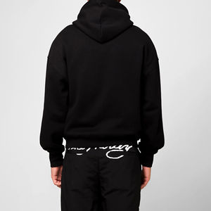 Sweat à capuche personnalisé de haute qualité avec strass pour homme, décontracté, grande taille, 100 % coton, saison hiver, col à capuche personnalisé - Product Image 3