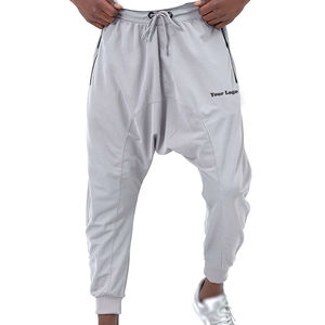 บริการ OEM แบบกำหนดเอง กางเกงวอร์ร่าห์น้ำหนักเบา ระบายอากาศได้ดี เป็นมิตรกับสิ่งแวดล้อม กางเกงผู้ชายพร้อมเชือกผูกเอว - Product Image 1