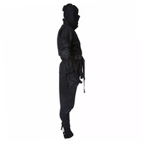Vêtements de karaté et arts martiaux unisexes à manches longues, 100% coton, légers, respirants et à séchage rapide, très demandés, de haute qualité, pour adultes, style ninja