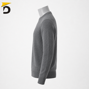 Pull en cachemire à col rond pour homme Darsa Impex Premium, offrant une chaleur légère, une texture douce, une forme classique, un style intemporel. - Product Image 3