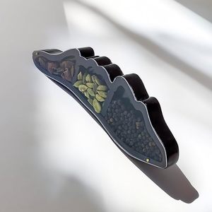 Kerala Map Design Wooden <b>Spice</b> <b>Box</b> with Boat Artwork Handcrafted Indian Kitchen Organizer Gift - Product Image 6