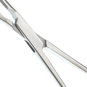 คีมหนีบหลอดเลือดแบบตรง Glover Coarctation Forceps ขนาด 8 3/4 นิ้ว ปากคีม 6 ซม. สำหรับศัลยกรรมหัวใจและหลอดเลือด ทำจากสแตนเลส - Product Image 5
