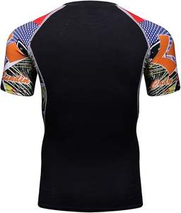 Unisex Rash Guard <b>Compression</b> Swim <b>Shirt</b> Long Sleeve UV Protection Quick Dry Eco-Friendly Surf <b>Shirt</b> Stretch Gym Beach Set - Product Image 6