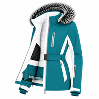 Veste de ski thermique imperméable respirante, best-seller, veste de snowboard d'hiver, fabricant de vêtements de montagne personnalisés pour l'extérieur