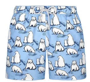 Ropa deportiva Running Gym Shorts Custom Compression Sweat Shorts Entrenamiento Fitness Athletic Mesh polar bear print - Product Image 1