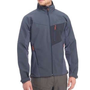 High Quality Men's Soft Shell <b>Jacket</b> New Design Outdoor <b>Waterproof</b> and Breathable Plus Size <b>Winter</b> Zipper Closure - Product Image 1