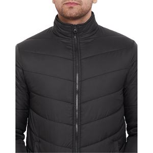 Vente en gros Vestes solides pour femmes Manteaux en duvet bouffant épais et chauds Veste bouffante d'hiver personnalisée à fermeture éclair pour hommes - Product Image 6