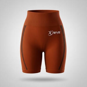 Shorts Deportivos de Cintura Alta, Sin Costuras, Levanta Glúteos, Compresión Atlética, para Mujer, para Yoga, Gimnasio y Ejercicio - Product Image 1