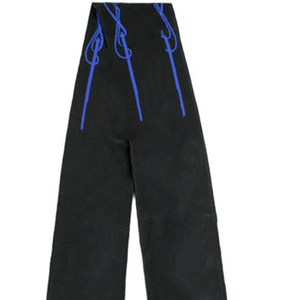 Écharpe de stade Sigma Black 2026 en tricot jacquard premium pour supporters sportifs - Écharpe de football/soccer personnalisée haute densité - Legacy Apparel - Product Image 6