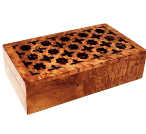 Cajas de madera personalizadas hechas a mano con tapa deslizante, caja de madera maciza de nogal, caja de regalo de embalaje de madera para almacenamiento y recuerdo - Product Image 1