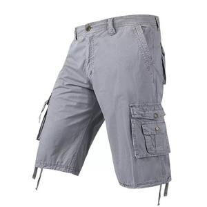 Pantalones Cortos Cargo Multibolsillos para Hombre 2026, Pantalones Cortos Tácticos Casuales de Algodón Verde para Hombre - Product Image 3