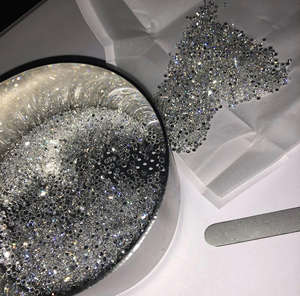 Diamants ronds blancs de couleur D E F, pureté VVS VS, cultivés en laboratoire, qualité Minus Three, excellents, polis, pour la fabrication de bijoux - Product Image 3