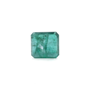 Natural Emerald Cut Loose Gemstone 6.8 Carat Handcrafted Zambian Emerald for Fine Jewelry - Product Image 2