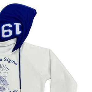 เสื้อฮู้ด Phi Beta Sigma สำหรับผู้ชาย ทรงพอดีตัว ผ้าพรีเมียม เสื้อผ้าสำหรับชมรมกรีก สวมใส่สบายในชีวิตประจำวัน - Product Image 4