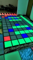 Active Game LED-Boden 30x30cm Licht paneele Interaktive Disco RGB-Bühnen beleuchtung Interaktive LED-Tanzfläche