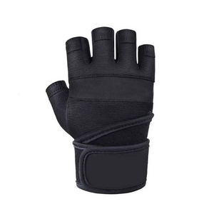 Guantes Profesionales para Levantamiento de Pesas, con Soporte para Muñeca, Antideslizantes, Protección para la Palma, sin Dedos, para Crossfit, Powerlifting, Entrenamiento - Product Image 1