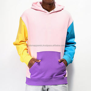 Sudadera con Capucha Personalizable al por Mayor, 100% Algodón, para Hombre, Resistente al Viento, Transpirable, Corte Regular, Estilo Urbano, Bordada - Product Image 1