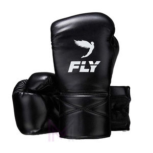 RTS Wholesale Price Highest Quality FLY Boxing Gloves With Pure Cowhide Leather Grappling & Comfortable Printed Glove's AI-BG-02 - Product Image 1