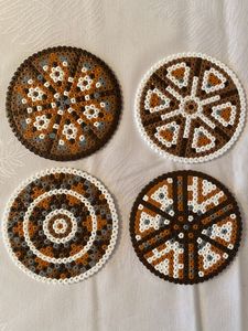 Posavasos Elegante Hecho a Mano con Bordado de Cuentas para Decoración del Hogar, Tazas de Té y Café, Accesorios de Comedor y Decoración de Mesa - Product Image 6