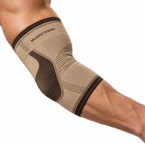 Codera de nailon personalizada con refuerzo de cobre, protectores de codo ajustables de nailon y algodón tejido, y protectores de rodilla. - Product Image 4