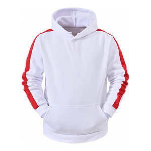 Survêtement pour hommes, prix de gros, survêtements pas chers, vêtements de sport pour hommes, survêtement personnalisé bicolore, coupe ajustée, 100% coton, pour hommes - Product Image 3