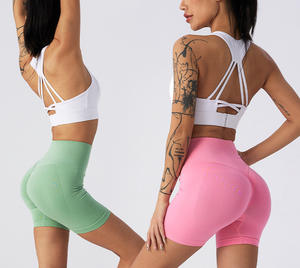 Shorts de Compresión Deportivos para Mujer, Cintura Alta, Ecológicos, de Secado Rápido, con Estampado Floral, para Entrenamiento y Fitness - Product Image 2