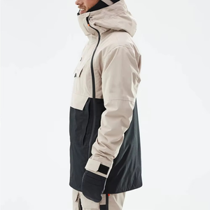 Men's Winter <b>ski</b> <b>Jacket</b> Waterproof Warm Fleece Zipper Closure Casual Style Windproof Outdoor Mountain Hiking Wear - Product Image 3