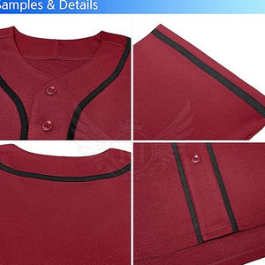 Camiseta de Béisbol Cómoda y Transpirable de Manga Corta, Profesional, de Primera Calidad, con Tecnología Antihumedad y Antibacteriana para Hombre - Product Image 5