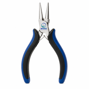 Pince à bec effilé professionnelle de précision pour bijoux, outil ergonomique à poignée souple pour le façonnage de fils, la fabrication de perles et la réparation artisanale - Product Image 1
