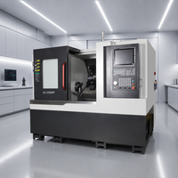 Centre d'usinage CNC avec outillage motorisé axe C pour pièces complexes, composants filetés et arbres en acier inoxydable