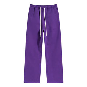 Pantalones Cargo de Alta Calidad para Hombre, Corte Recto, Casuales, Cintura Elástica, Cintura Alta, Pantalones Rectos para Hombre W52 - Product Image 5