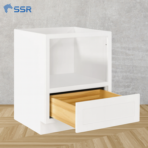 Meuble de cuisine RTA prêt à assembler de haute qualité avec tiroir pour micro-ondes OEM et ODM - Product Image 1