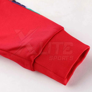 Survêtement de football pour homme, léger, 100% polyester, veste et pantalon longs, pour l'entraînement au football, la course à pied, l'exercice physique, les sports de plein air - Product Image 4