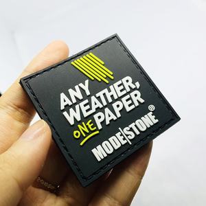 โหมด | แผ่นยางปะติด 3 มิติ รูปทรงสี่เหลี่ยม สำหรับเย็บติด ทนทุกสภาพอากาศ ลายกระดาษนูน สีดำ ขาว เหลือง - Product Image 3