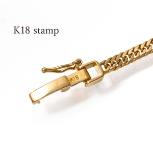Collar de oro auténtico japonés Au750 de 40 cm y 10 g con diseño de corte de diamante de 6 lados, cadena de oro de 18 quilates, cadena tipo curb, cadena de oro macizo de 18 quilates - Product Image 3