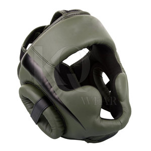 Protector de Cabeza de Cuero de Alta Calidad para Kickboxing, Diseño Duradero, Ajuste Seguro, Ligero y Transpirable para Entrenamiento y Prácticas - Product Image 2