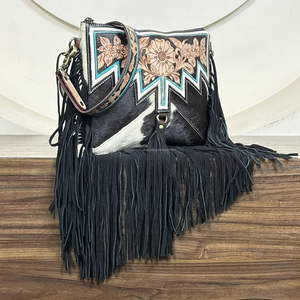 2026 Hot Sale Fashion Hand Tooled Leather Single Shoulder <b>Bags</b> Women's Luxury Genuine Cowhide Leather Purse Designer Trendy <b>Bags</b> - Product Image 4