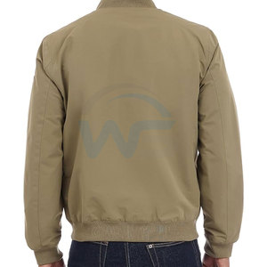 High Quality Winter Stand Collar Bomber <b>Jacket</b> Premium Quality Elegant Style <b>Fleece</b> <b>Lining</b> Breathable for Outdoor Street Wear - Product Image 5
