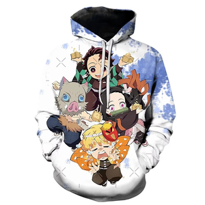Nouveau Sweat à Capuche Demi-Zip en Velours Côtelé Anime Unisexe Goku, Personnalisable avec Impression 3D, Style Décontracté - Product Image 6
