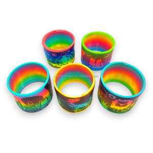 Magic <strong>Springs</strong> <strong>Rainbow</strong> Color Educational Toys Autism Toys Funny <strong>Spring</strong> <strong>Coil</strong> Wholesale