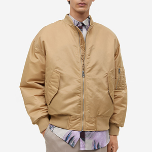 New <b>Winter</b> Wholesale Wear Bomber Letterman <b>Jacket</b> Plus Size Custom Color Satin <b>Jacket</b> Reversible Baseball <b>Winter</b> Bomber <b>Jacket</b> - Product Image 1