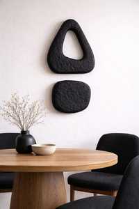 Handmade Stoneware Wall Mount Home <b>Decoration</b> Sculpture Wall Art Wabi Sabi Wall Sculpture Home Decor By Universal Overseas INDIA - Product Image 2