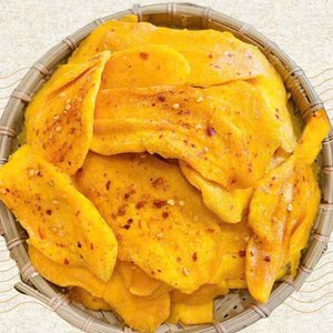 Snack de Mango Dorado, Trozos de Mango Seco Tropical, Textura Dulce y Masticable, Ideal para la Oficina, la Escuela, la Merienda, Viajes Familiares - Product Image 4