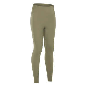 Leggings de sport pour femmes de haute qualité, sensation seconde peau, doux, pour yoga et entraînement, en Spandex/Nylon, extensibles dans les quatre sens - Product Image 1