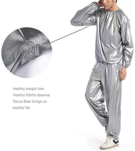 Trajes Deportivos para Gimnasio, para Hombre y Mujer, de Secado Rápido, Quema Grasa, para Adelgazar, Conjunto de Traje Sauna - Product Image 2