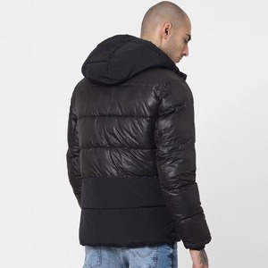 Wholesale High Quality Customized <b>Men's</b> Winter Quilted <b>Jacket</b> Stand Collar Formal Style Eco-Friendly Waterproof Windproof 100% - Product Image 4