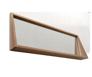 High Quality Modern Oak Rectangular Entryway <b>Mirror</b> with Shelf <b>for</b> <b>Wall</b> Usage at Home <b>for</b> Lobby - Product Image 1